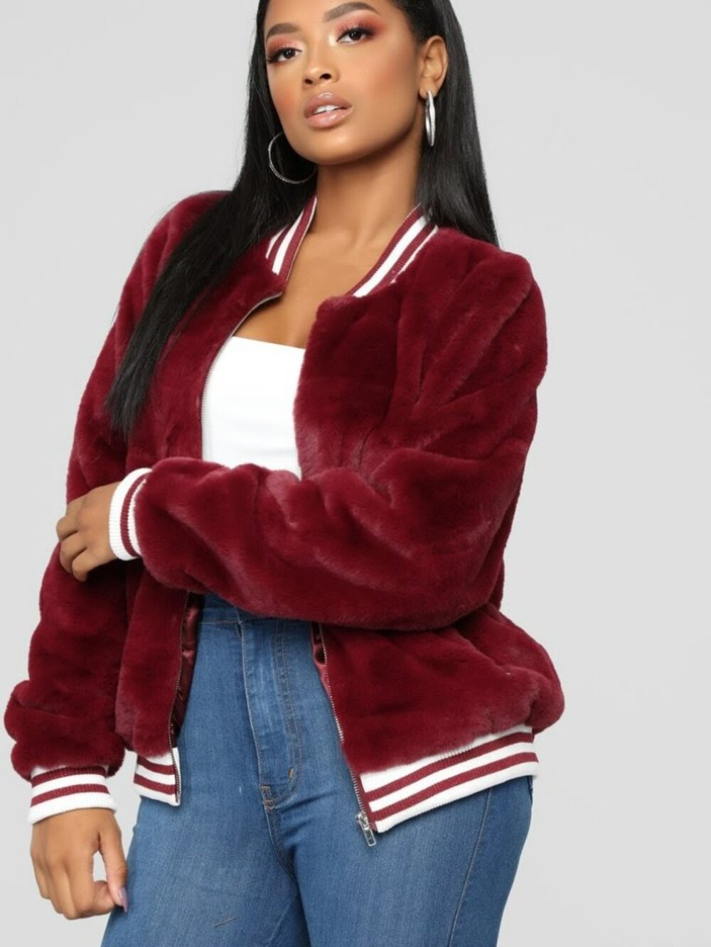 Let me love you jacket-XL-Wine